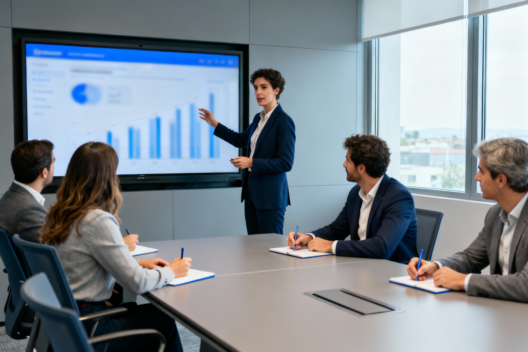 Business Meeting Background